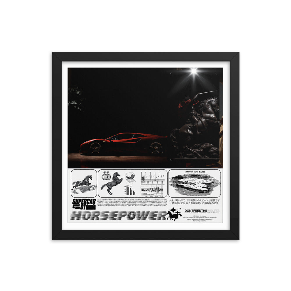 Horsepower II Framed Poster