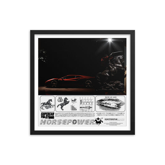 Horsepower II Framed Poster